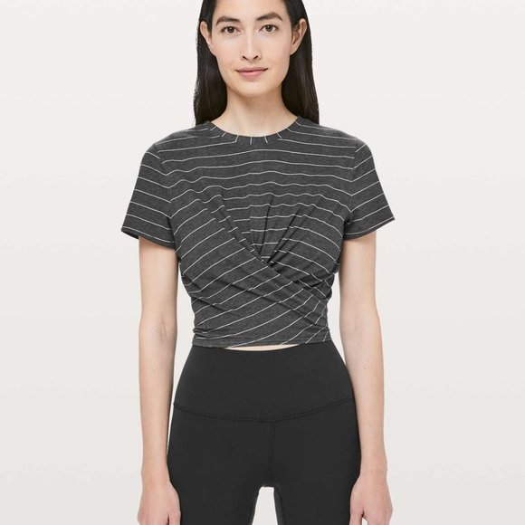 LULULEMON | TIME TO RESTORE SHORT SLEEVE TOP - Picture 1 of 9